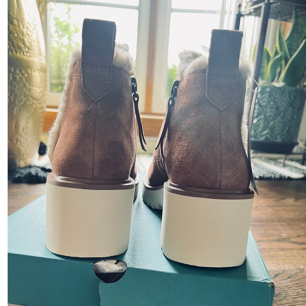 Toms Maude lightweight Comfortcore Block Heel Ankle Booties Sz 6.5 - Picture 7 of 13